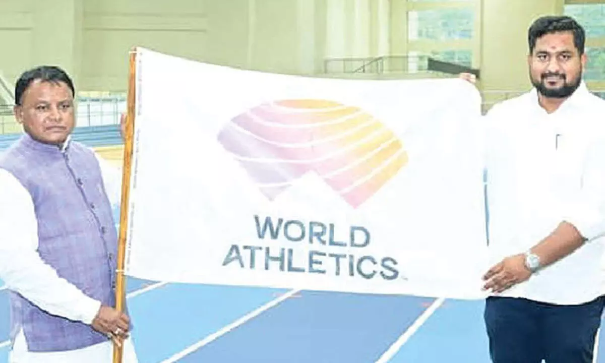Odisha Chief Minister Receives World Athletics Flag Ahead of 2028 Championships