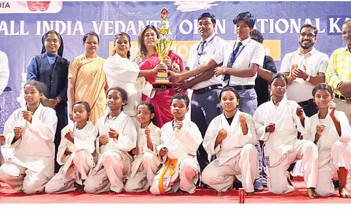 Over 300 Athletes Compete in Vedanta Open National Karate Championship