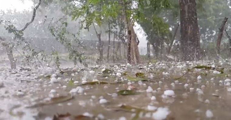 Severe Hailstorm Strikes Keonjhar: IMD Issues Thunderstorm and Lightning Warnings Across Odisha