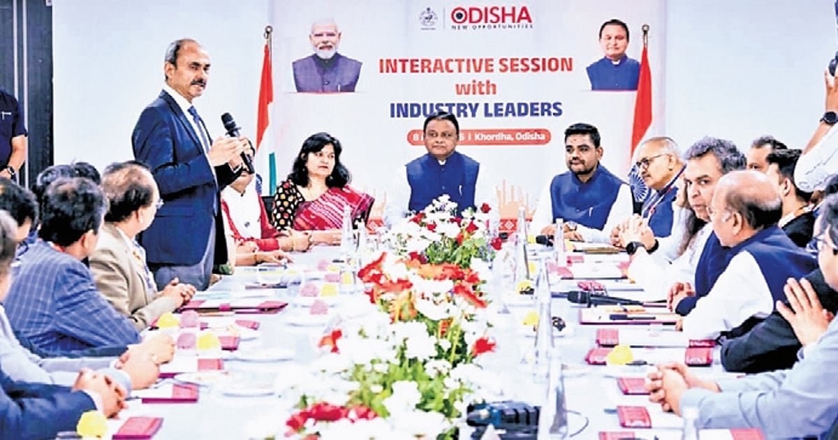 Odisha Chief Minister Launches 36 Industrial Projects Valued at ₹40,811 Crore