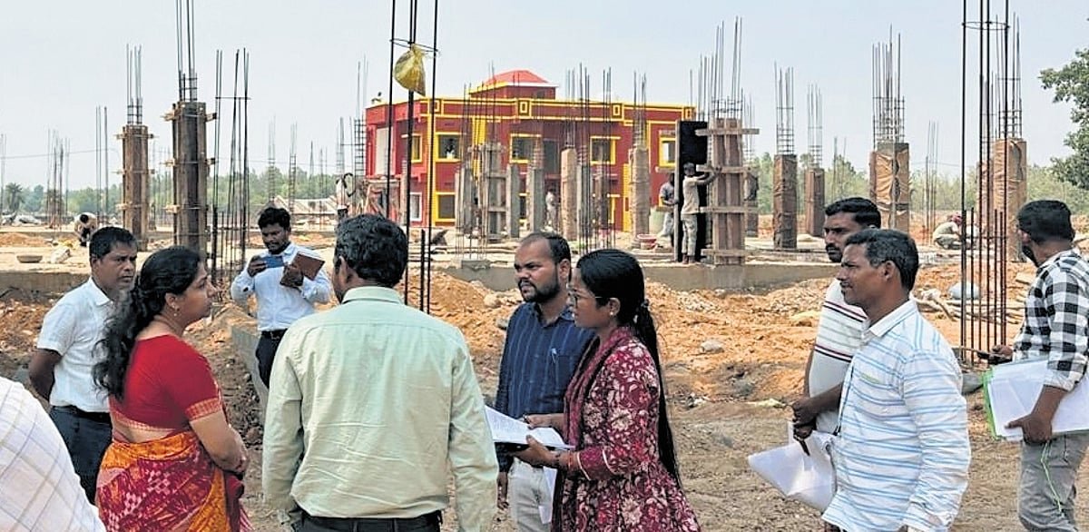 Rural Development Commissioner Sarangi Evaluates Infrastructure Projects in Malkangiri