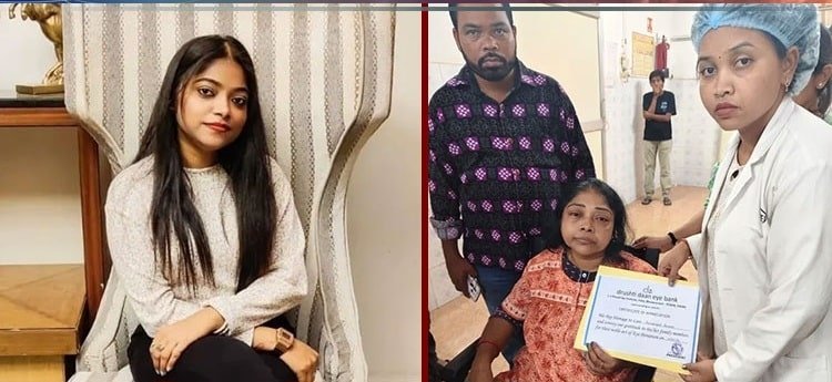 Odisha Mother Donates Eyes of Daughter