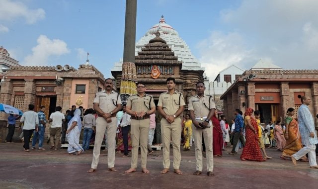 IG Naik Assesses Security for Snana Purnima at Puri Srimandir