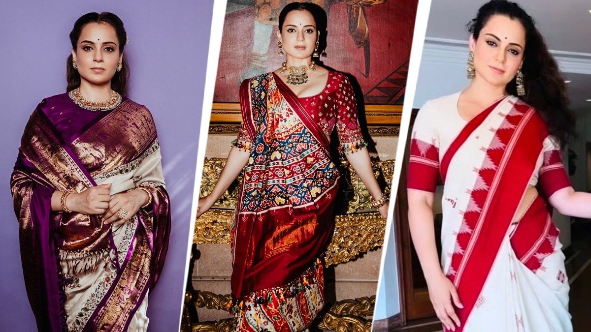 Kangana Ranaut Celebrates Indian Textiles Through Fashion