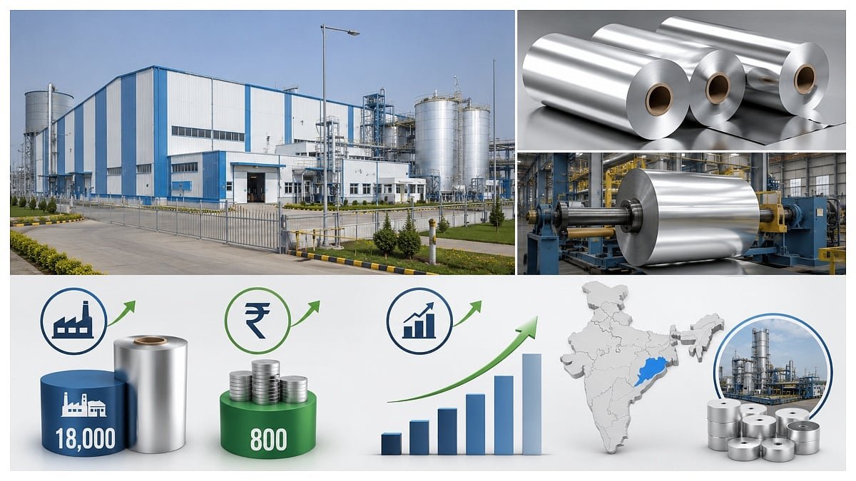 Shyam Metalics Launches New Aluminium Foil Plant, Market Valuation Surpasses ₹30,000 Crore