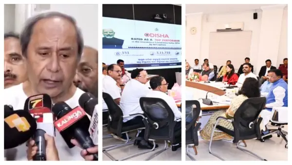 Political Tensions Rise as Odisha Celebrates NITI Aayog's Investment Index Ranking
