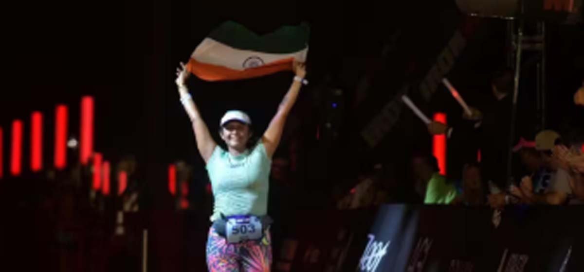 Uma Hazra Makes History as First Odia Woman to Finish Ironman Triathlon