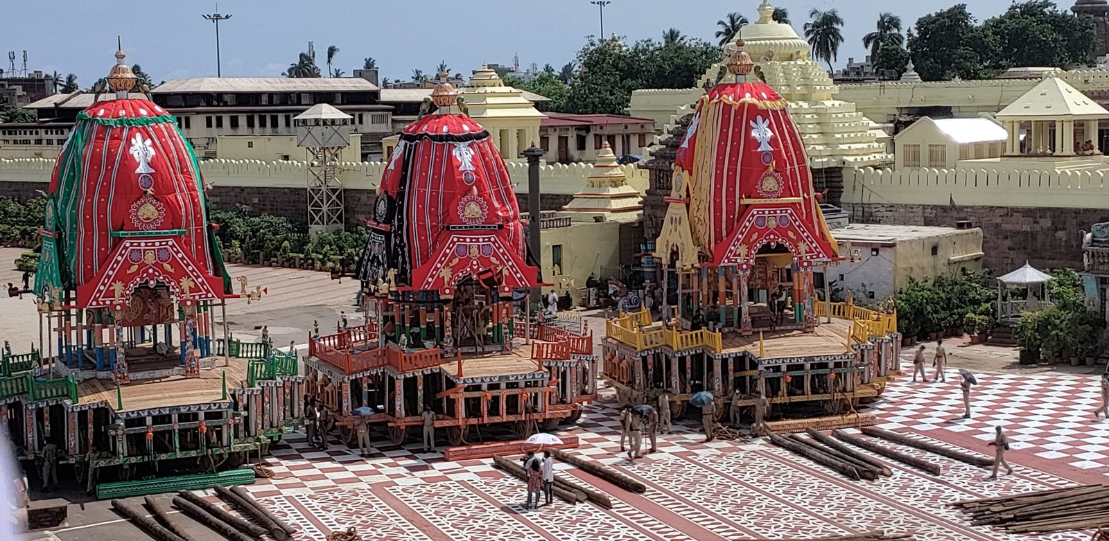 Puri Rath Yatra Chariot Wheels to Be Displayed at Rashtrapati Bhavan