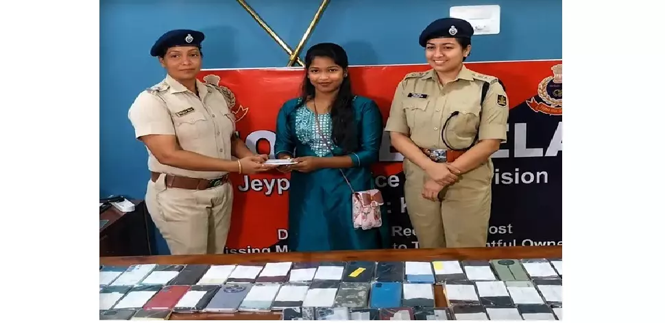 Odisha Police Successfully Retrieve 110 Stolen Mobile Phones in Koraput District