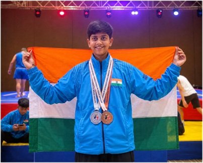 Aanika Pattnaik Shines at Batumi Wushu Championships with Silver and Bronze