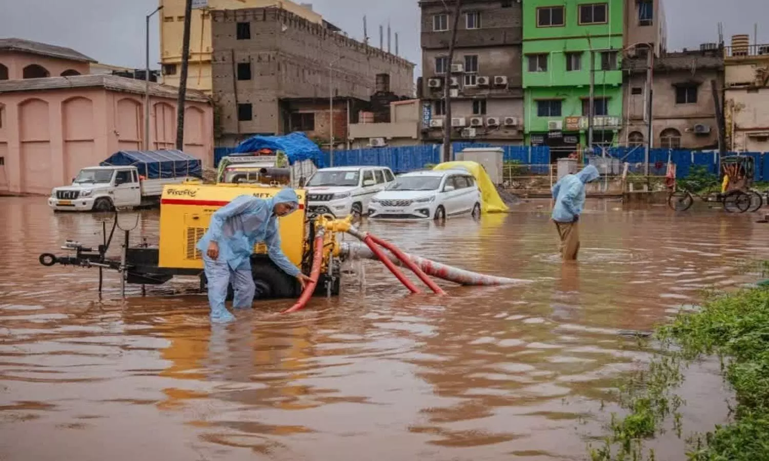 Odisha Faces Heavy Rainfall as Low-Pressure System Affects Region