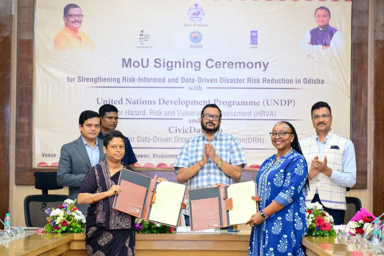 OSDMA Collaborates with UNDP and CivicDataLab to Enhance Disaster Management in Odisha