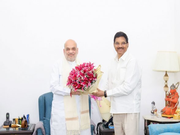 Odisha's Governor Engages with Union Home Minister Amit Shah During Delhi Visit