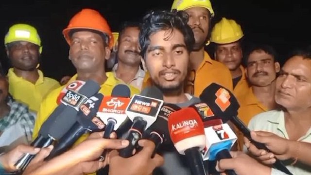 Odia Student Rescued from Hilltop After Nighttime Ordeal