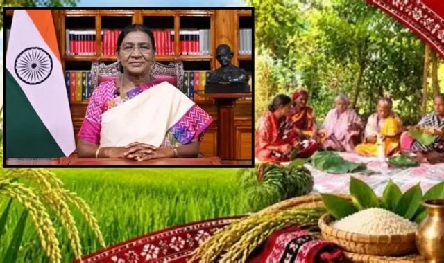 President Murmu Sends Heartfelt Greetings for Nuakhai Celebration