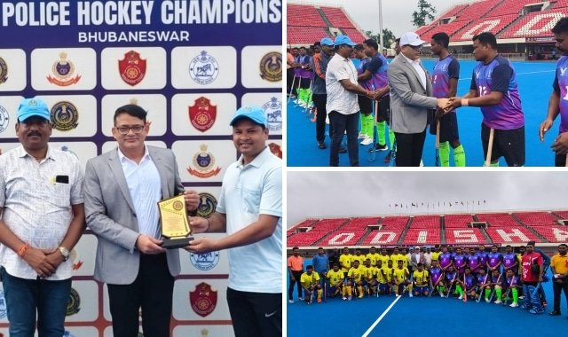 Lessons from Hockey: IGP Satyajit Nayak Advocates Teamwork for Police Forces