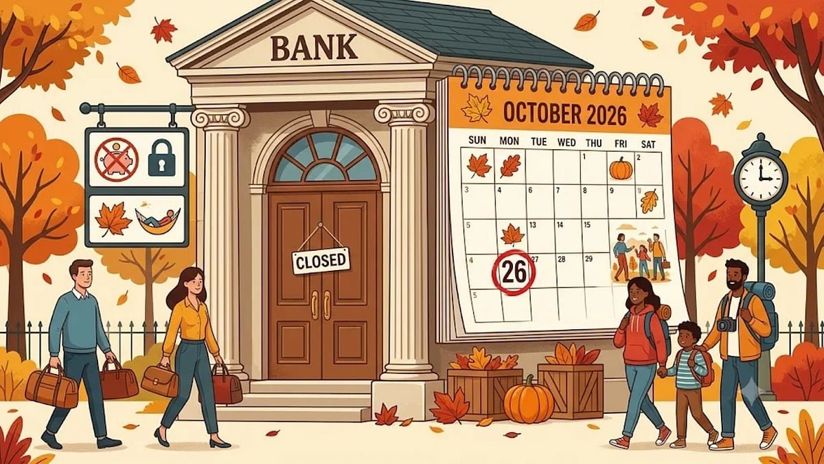 State-Specific Bank Holidays in October 2026 Revealed