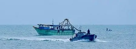 Sri Lanka Navy Detains Nine Indian Fishermen and Confiscates Their Trawler