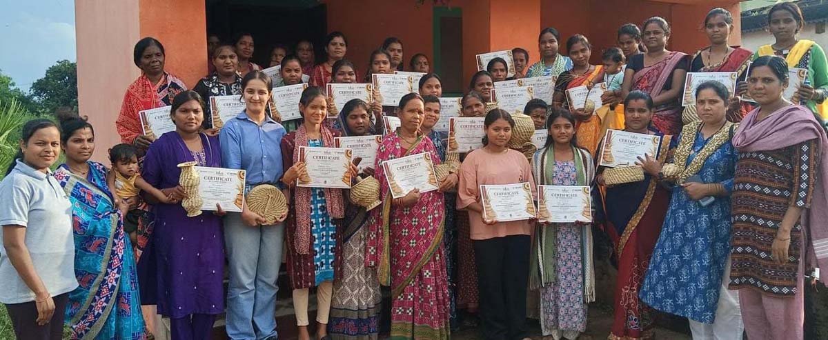 Vedanta Aluminium Strengthens Rural Livelihoods Through Sabai Craft Training at Jharsuguda