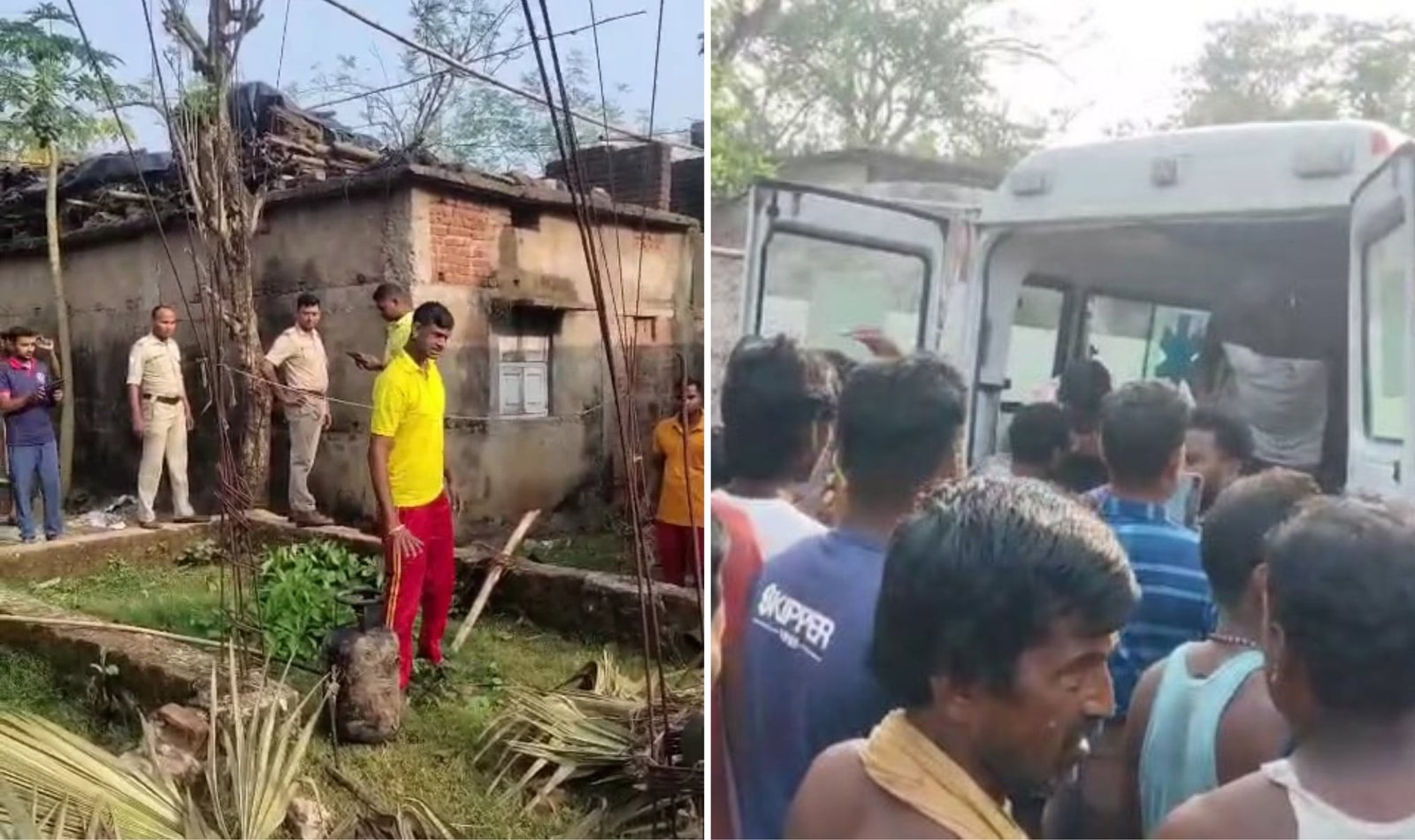 Tragic Fire in Jajpur Claims Life of Young Girl and Injures Parents