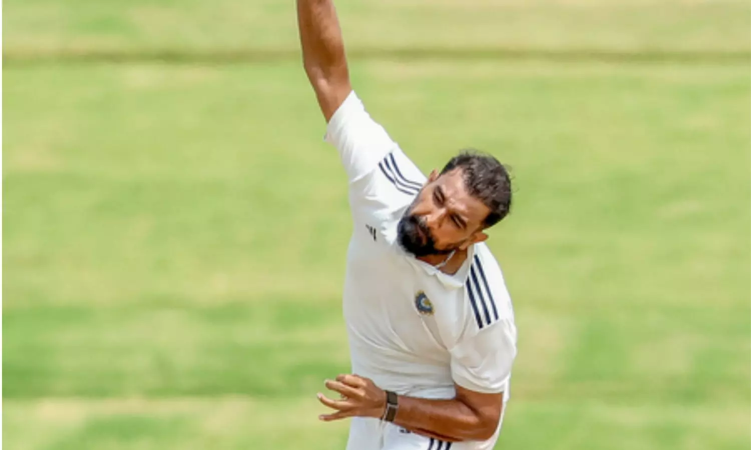 Shami Shines with Four Wickets; Smaran Scores Century in Captaincy Debut on Day One of Ranji Trophy