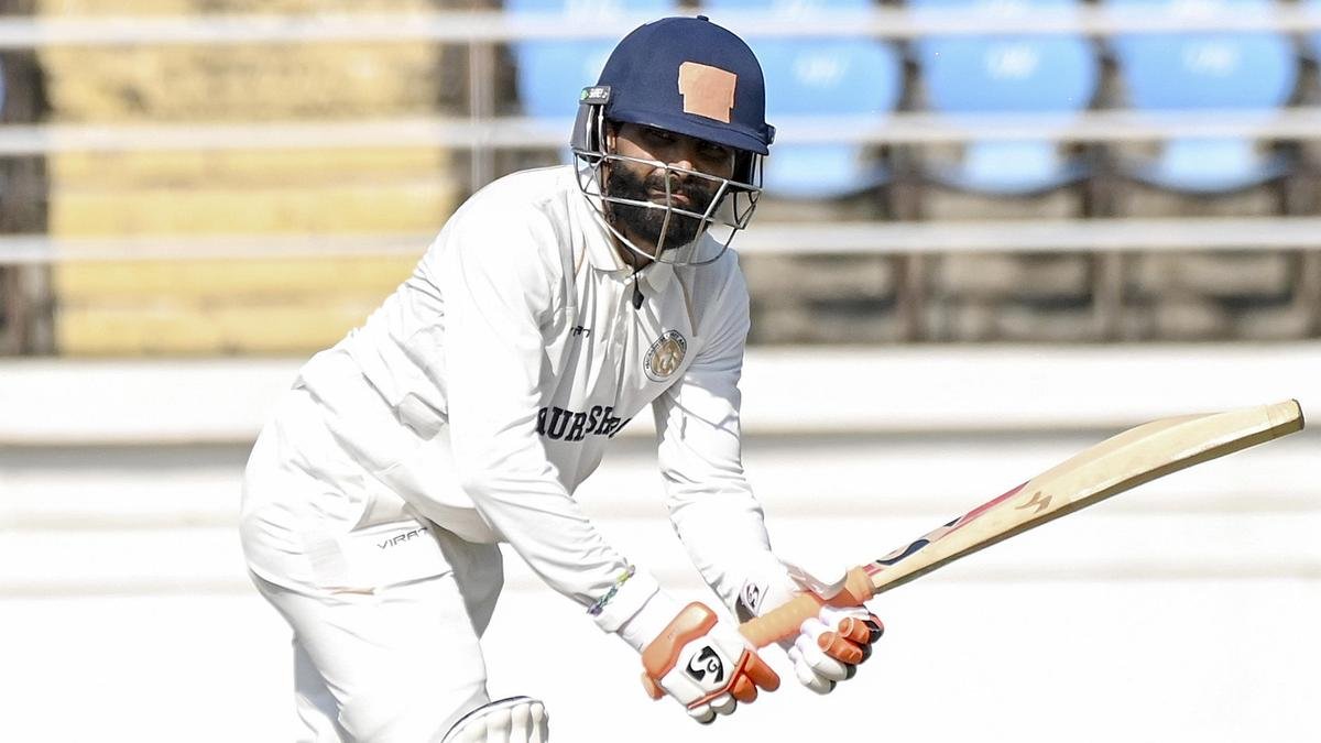 Ravindra Jadeja Achieves 16th First-Class Century; Rajasthan All Out for 363 Runs