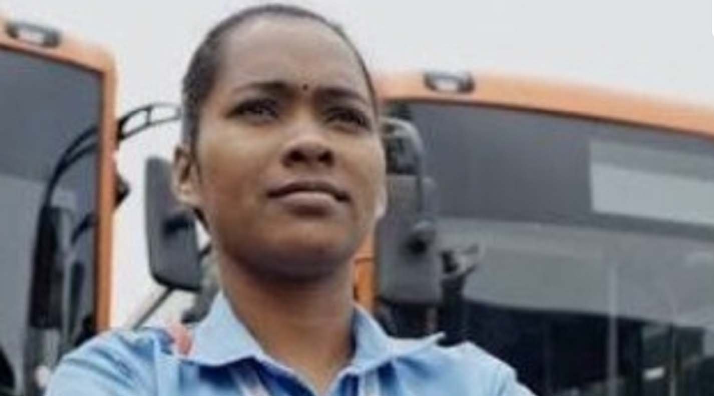 Pioneering Female Electric Bus Driver in Odisha Sets Example for Inclusive Transport