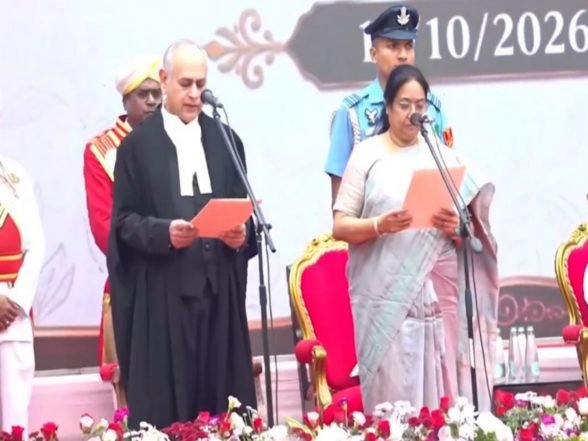 Sudha Yadav Sworn in as Karnataka Governor at Bengaluru's Raj Bhavan